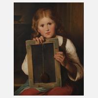 H. Olivier, Mädchen mit Schiefertafel111