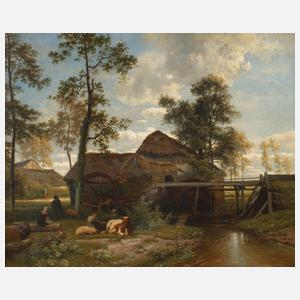 Prof. Joseph Quinaux, ”Die Mühle”