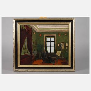 F. Rohman, ”Großvater sitzt am Fenster”