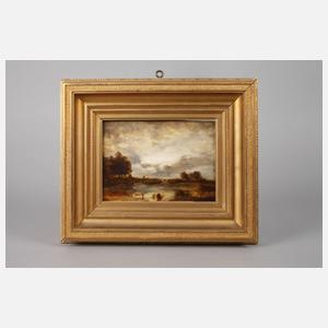 Eduard Schleich, Abend am See