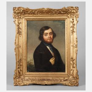 Biedermeier-Herrenbildnis