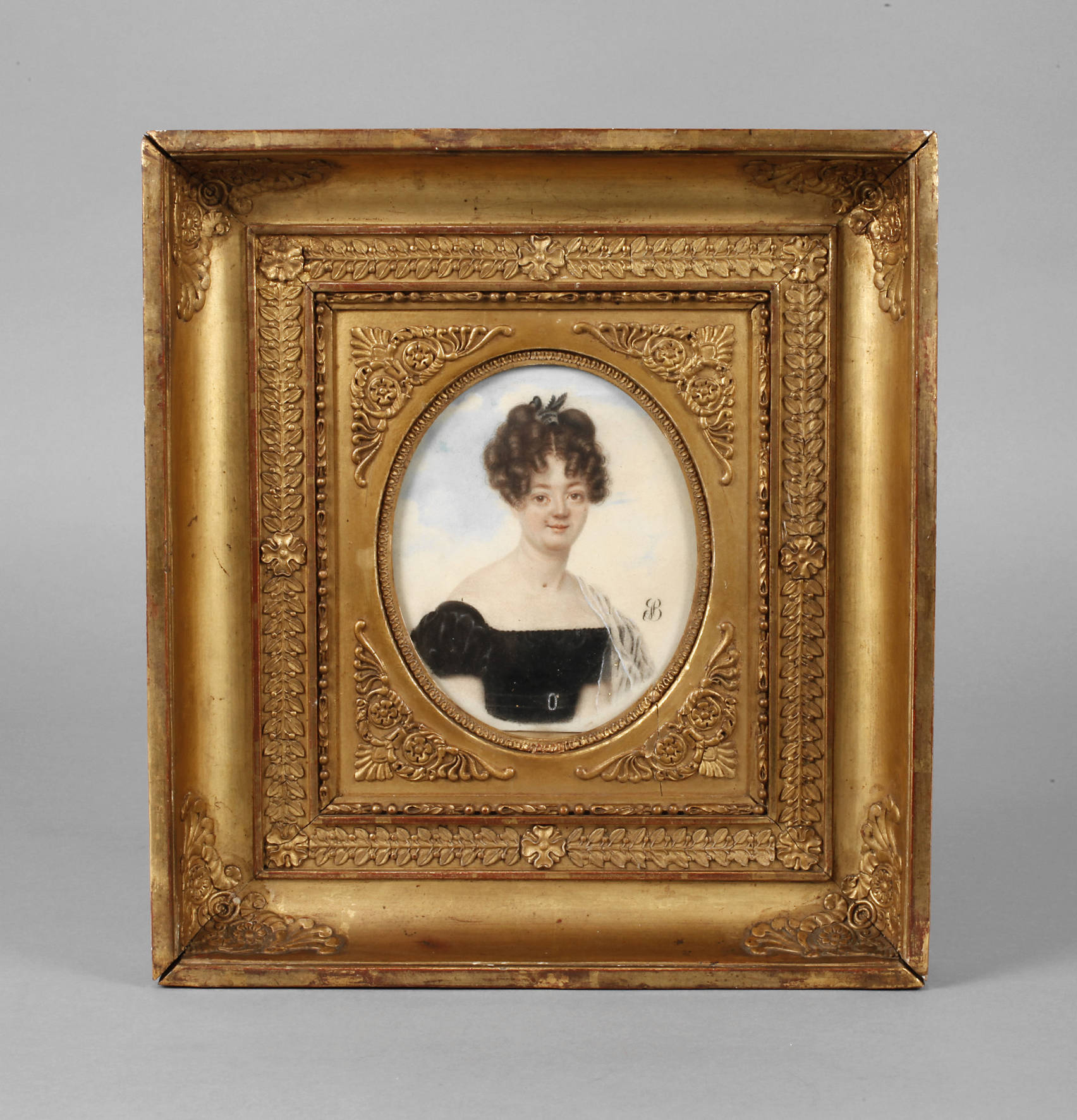 Klassizistisches Damenportrait um 1800