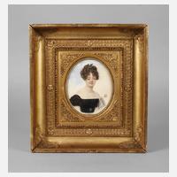 Klassizistisches Damenportrait um 1800111