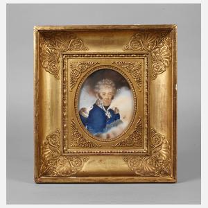 Klassizistisches Herrenportrait um 1800