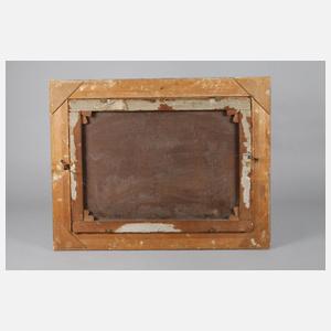 Pferdegespann in Pusztalandschaft