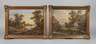 Paar Landschaften 19. Jh.