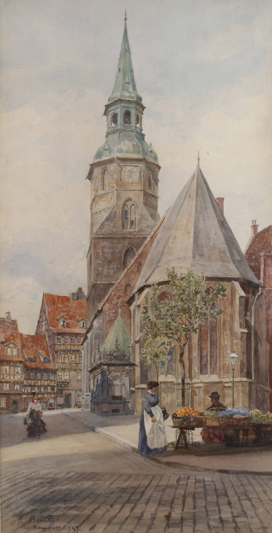 Rudolf Bernt der Ältere, Kreuzkirche in Hannover