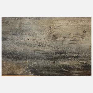 L. Como, Abendliche Winterlandschaft