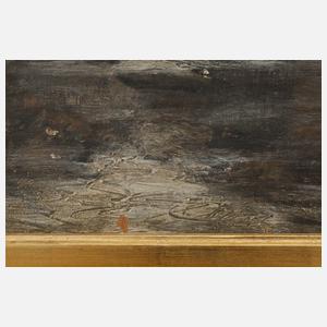 L. Como, Abendliche Winterlandschaft