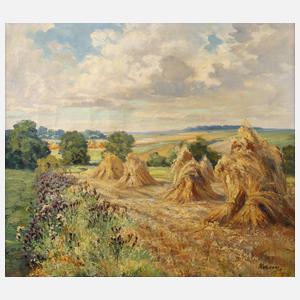 Prof. Siegfried Czerny, attr., Erntelandschaft