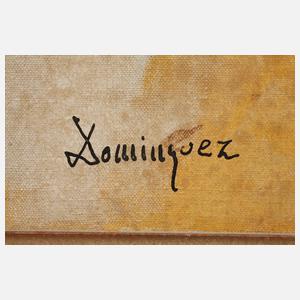 Oscar Dominguez, ”La Peintre et la Modèle”