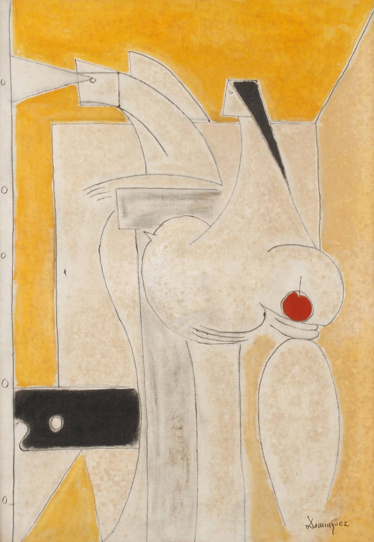 Oscar Dominguez, ”La Peintre et la Modèle”