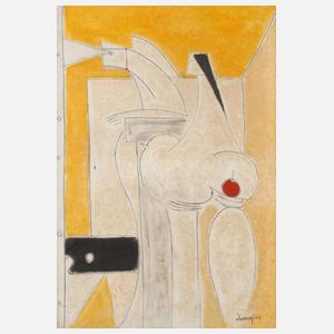 Oscar Dominguez, ”La Peintre et la Modèle”