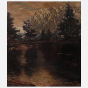 Albert Fessler, See im Gebirge