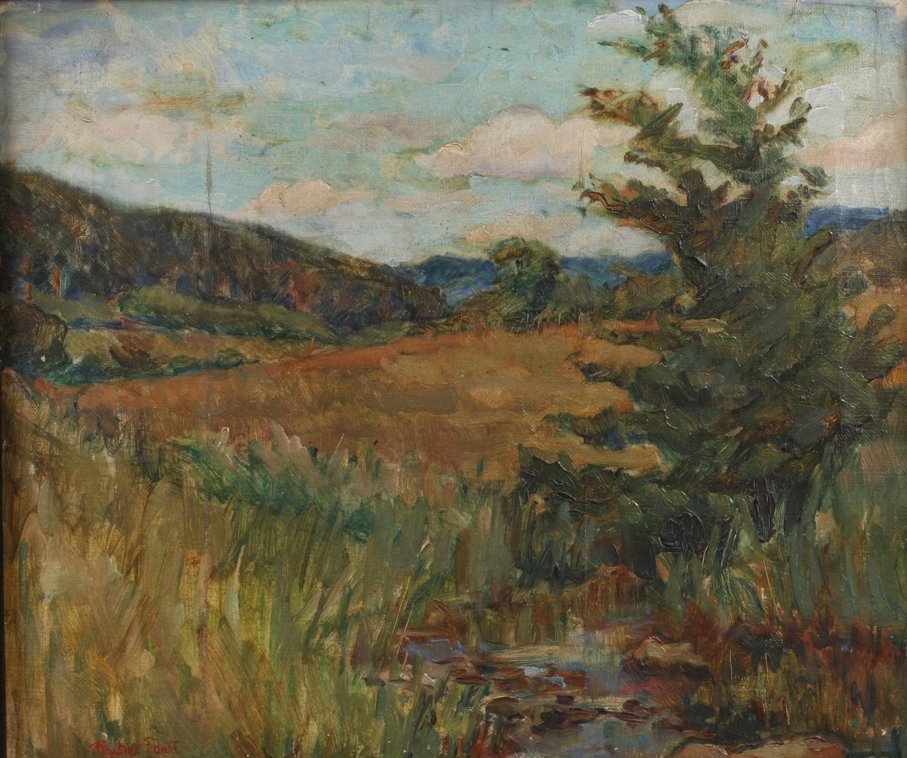 Fritz Fischer, ”Jägerwiese bei Büdingen”