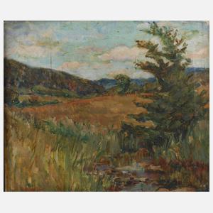 Fritz Fischer, ”Jägerwiese bei Büdingen”