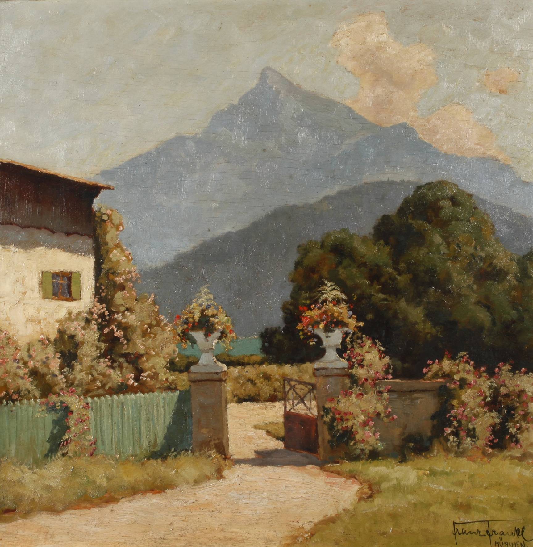 Franz Frankl, Landsitz am Alpensee