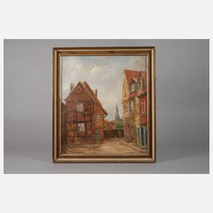 Karl Gatermann der Ältere, Stadtansicht Lübeck