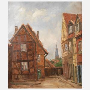 Karl Gatermann der Ältere, Stadtansicht Lübeck