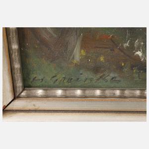 Hans Greinke, Schwarzwaldlandschaft mit Bauernhaus