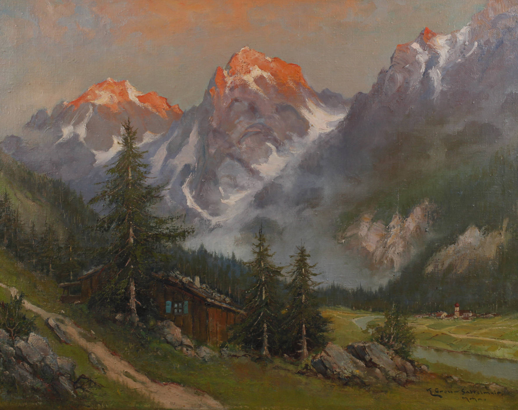 Karl Gross-Sattelmair, Alpenglühen