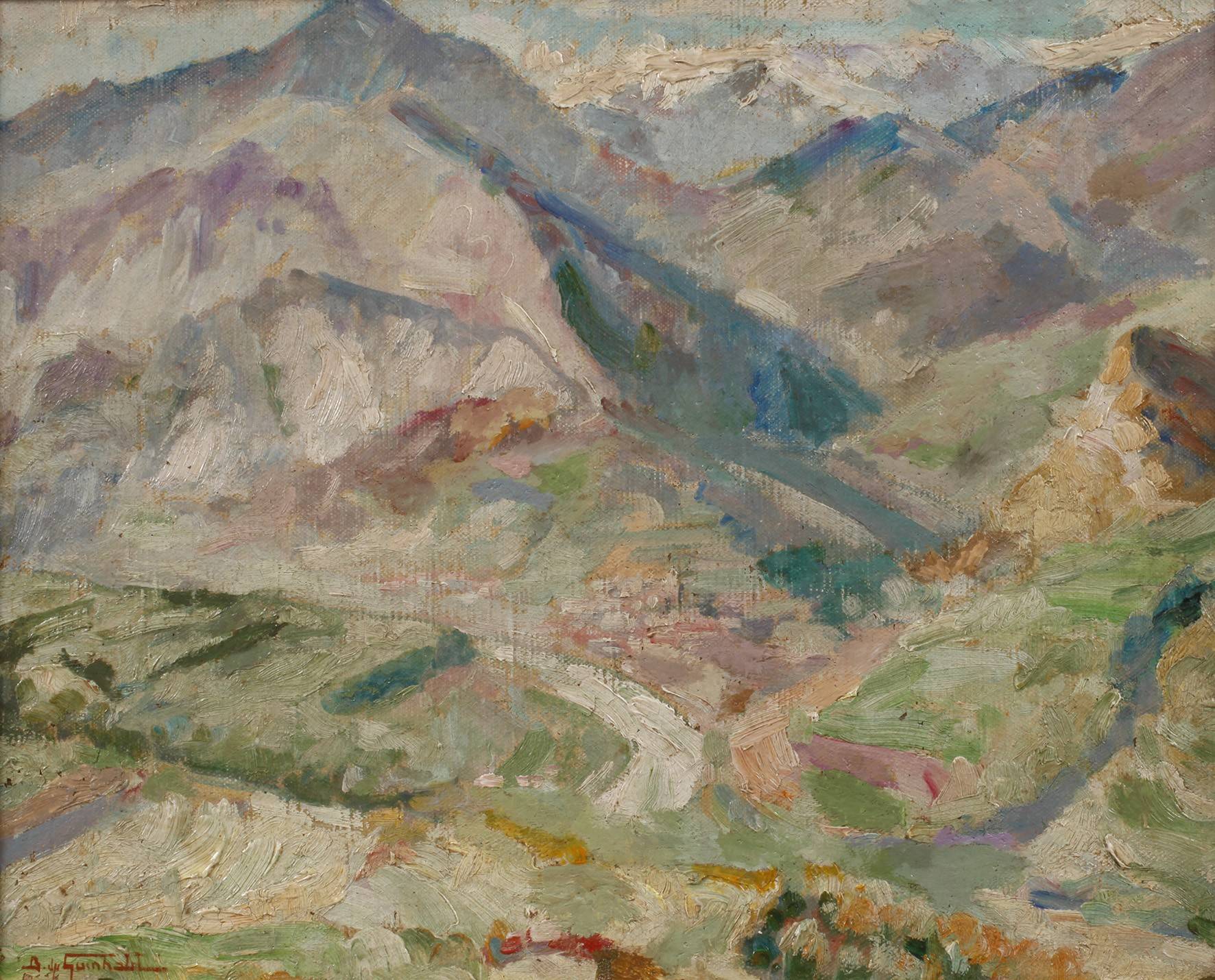 Bernard de Guinhald, In den französischen Alpen