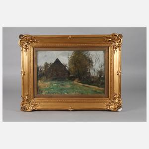 Thomas Herbst, attr., Niederdeutsches Hallenhaus