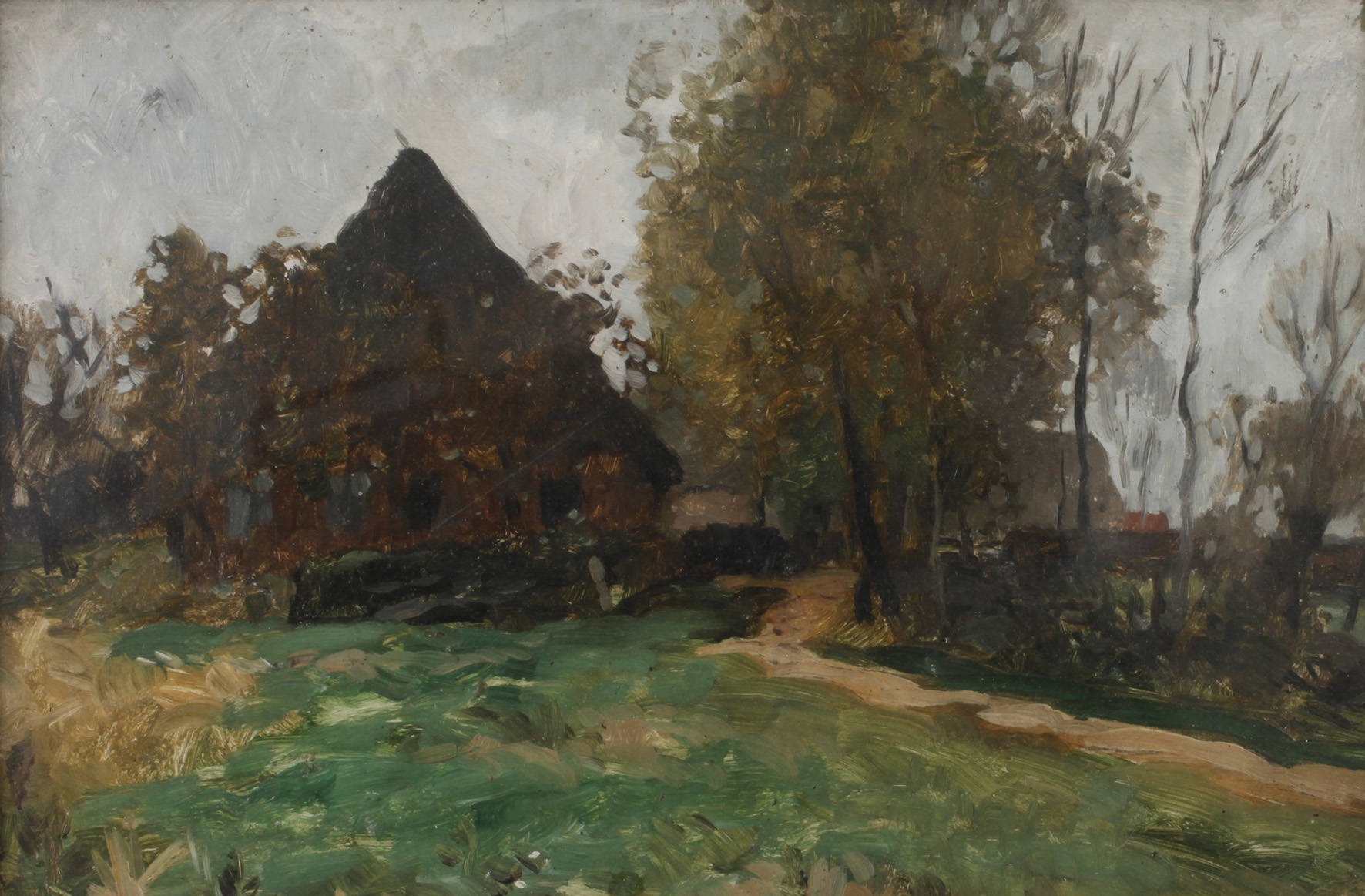 Thomas Herbst, attr., Niederdeutsches Hallenhaus