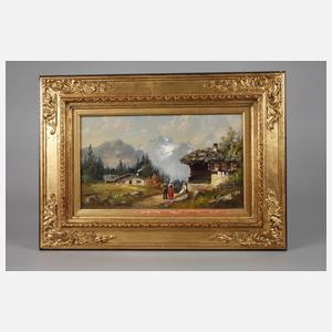 V. U. Höfe, Mittagsrast in den Alpen