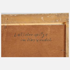 Renate Kettemann, ”Lalidererspitze im Karwendel”