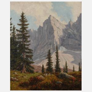 Renate Kettemann, ”Lalidererspitze im Karwendel”