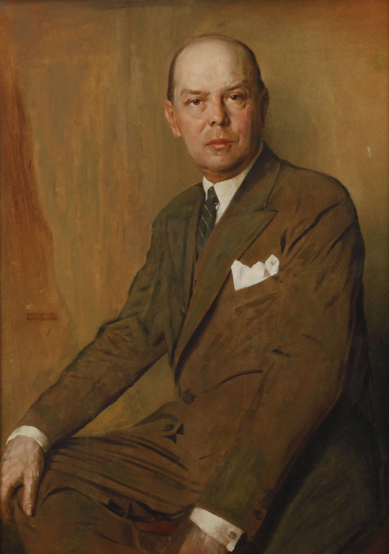 Prof. Egon Josef Kossuth, Herrenportrait