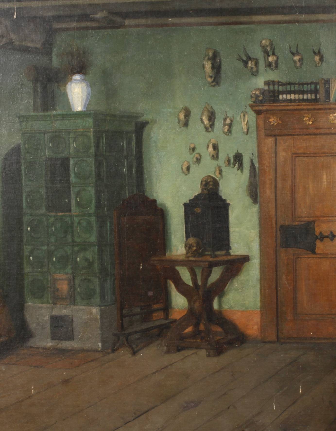 Heinrich Lessing, Gelehrtenstube