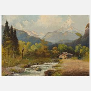 Werner Meier, Frühling in den Alpen