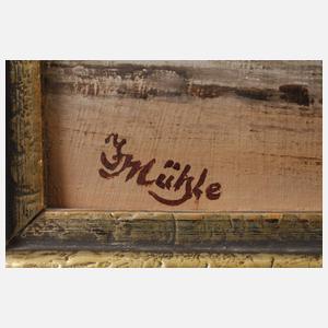 J. Mühle, Fischerboote am Strand