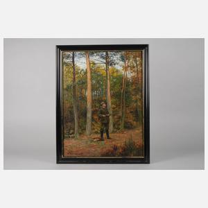 Karl Mummert, Auf der Fasanenjagd