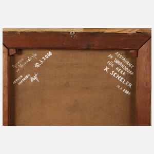 Karl Mummert, Auf der Fasanenjagd