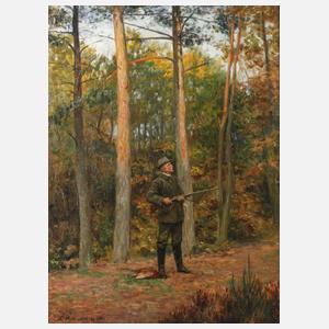 Karl Mummert, Auf der Fasanenjagd