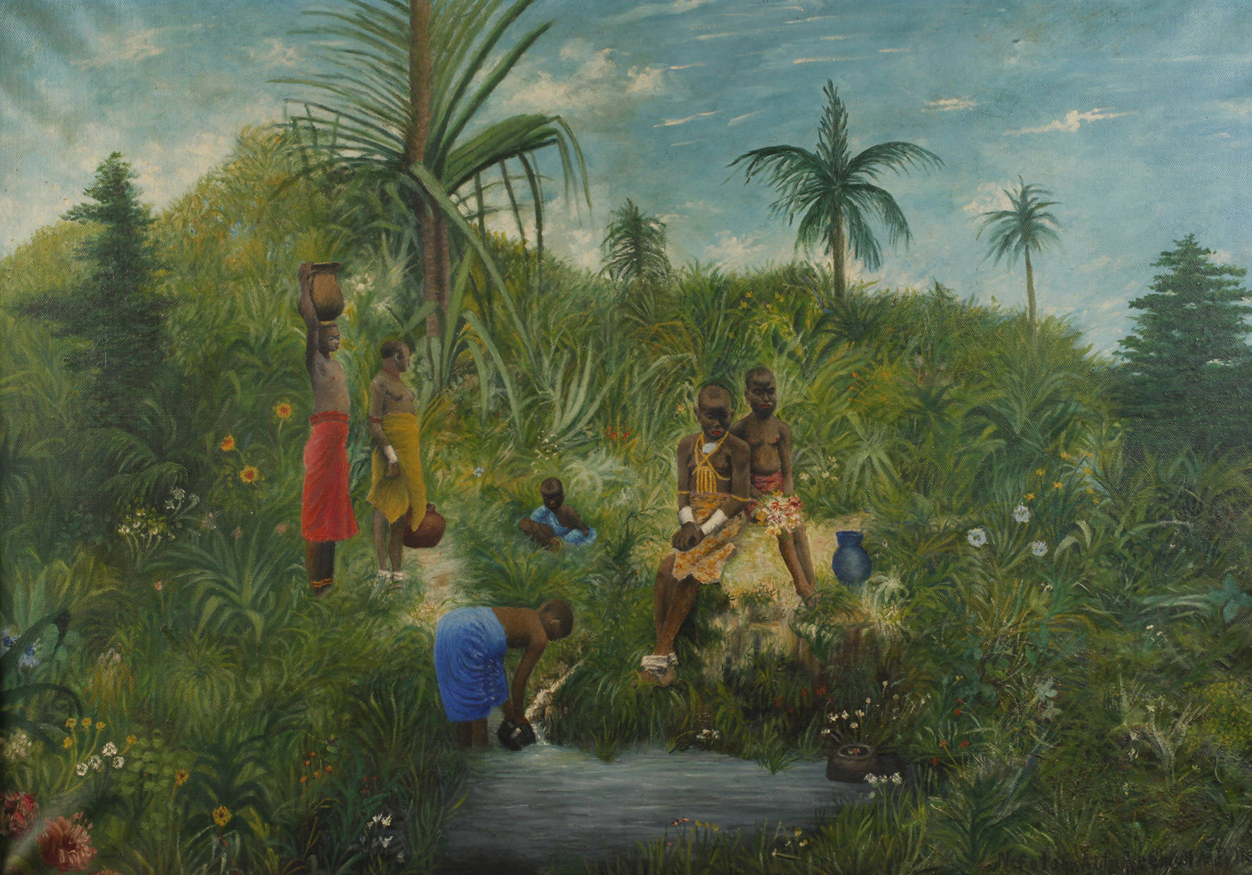 M. Peller, Afrikanische Szene