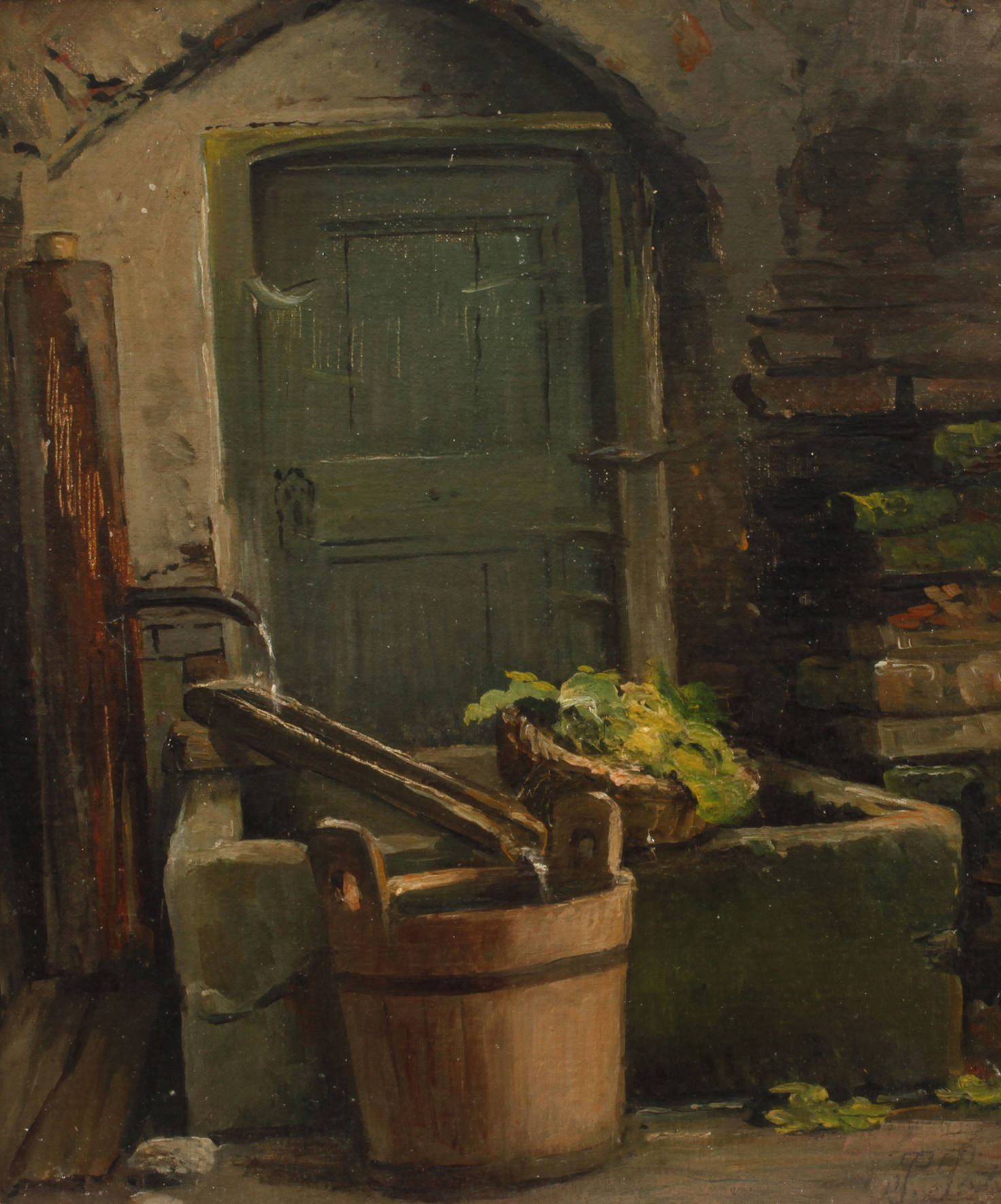 Pietronella Peters, Am Hausbrunnen