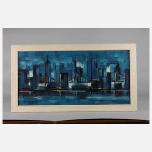 Ernst Peter Rade, Nächtliche Skyline