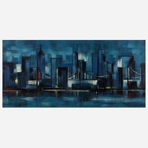 Ernst Peter Rade, Nächtliche Skyline