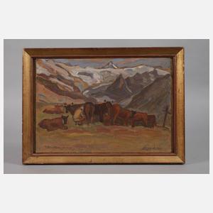 Marguerite Reutter-Junod, Auf der Alp Cotter