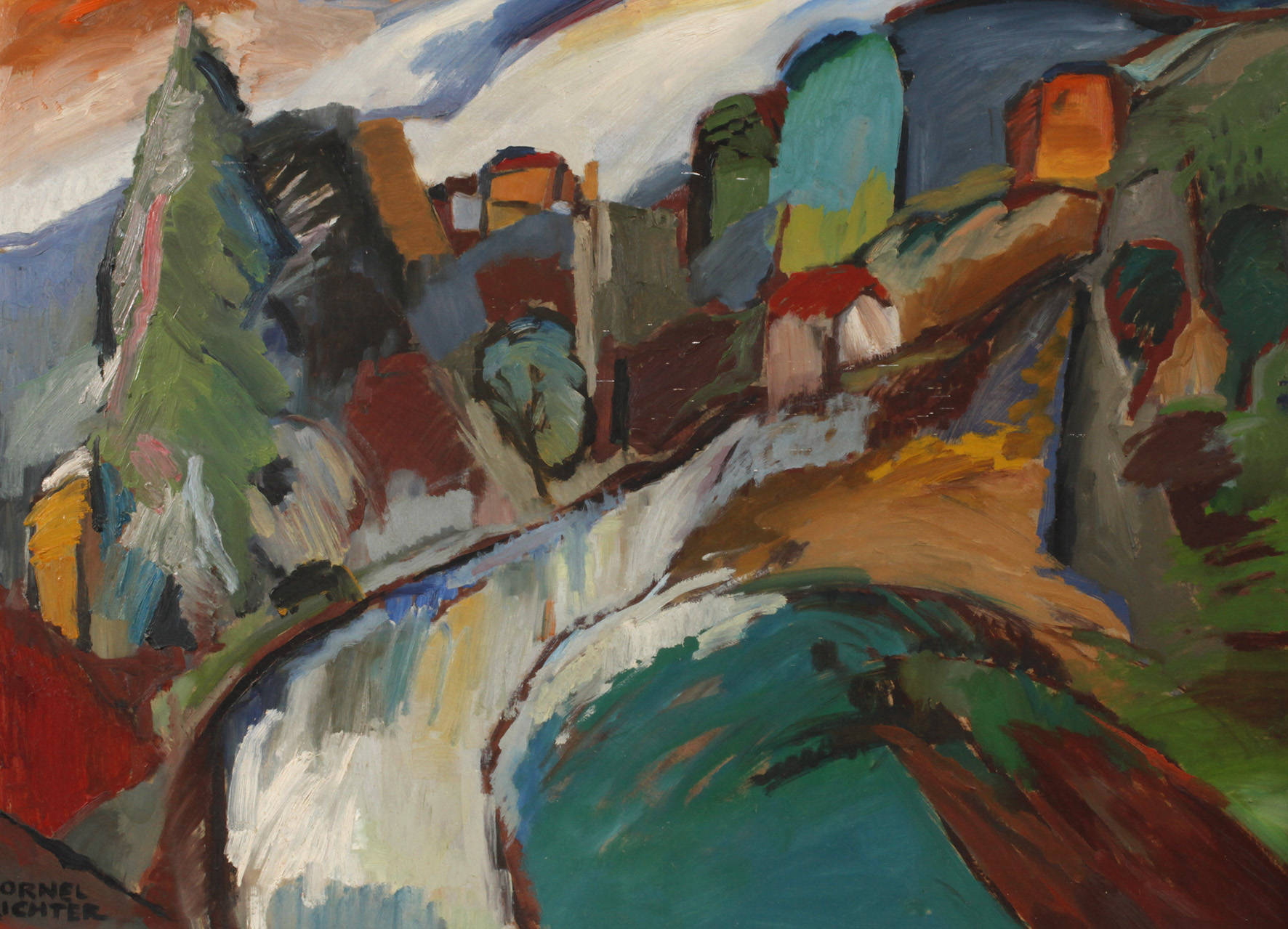 Cornel Richter, Sommerlandschaft