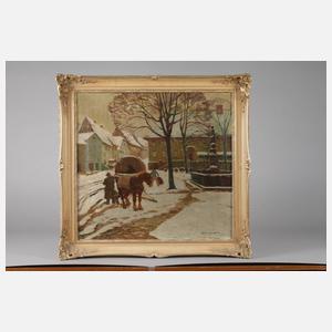 Hans Seyppel, Winterliche Stadtansicht