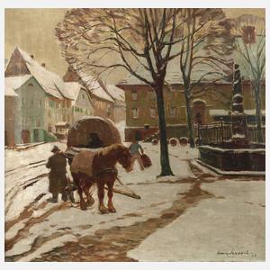 Hans Seyppel, Winterliche Stadtansicht