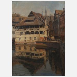 Georg Siehl-Freystett, Im Gerberviertel von Straßbourg