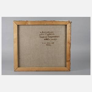 Vladimir Vladimirovich Sizov, Ansicht von Donezk in der Ostukraine