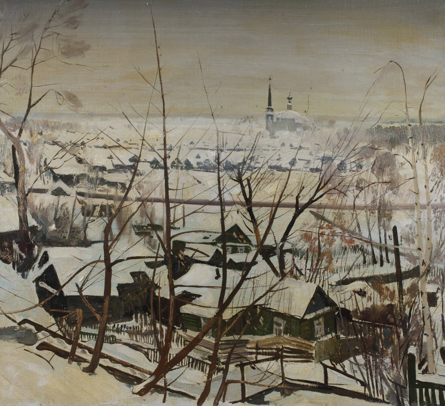 Vladimir Vladimirovich Sizov, Ansicht von Donezk in der Ostukraine