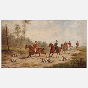 R. Slane, Englische Fuchsjagd